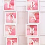 Набор коробок для шаров Love Baby