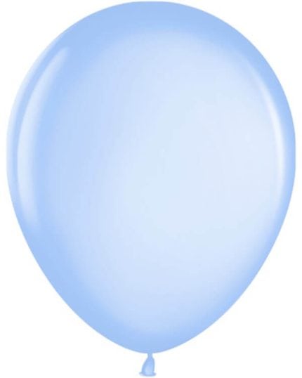 Шар Голубой металлик