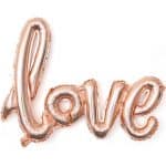 Фигура Надпись Love Розовое Золото 104 см