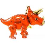 3D Фигура Динозавр Трицератопс Оранжевый