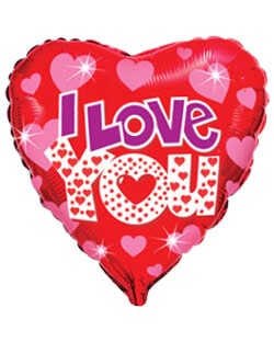 Сердце Я люблю тебя (яркие сердечки)